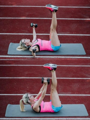 Ćwiczenie budujące mięśnie brzucha