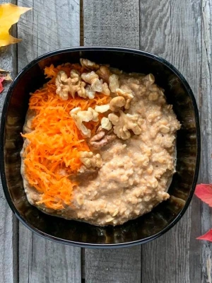 Owsianka z marchewką?? Tak! To nie przepis na super śniadanie dla konia, tylko naprawdę, pyszna propozycja śniadaniowa dla 