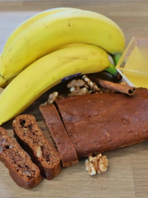 Jesienny chleb bananowy