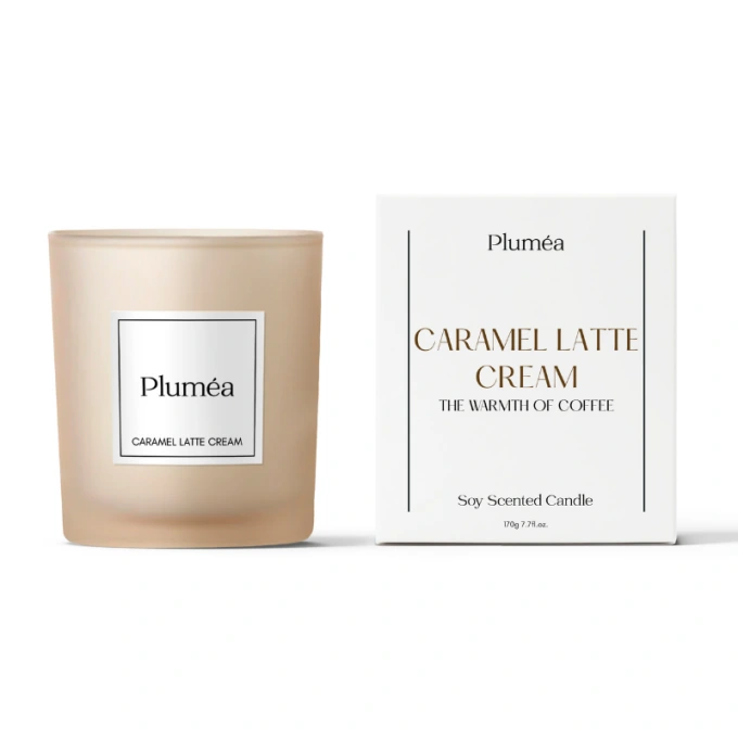 Świeca sojowa CARAMEL LATTE CREAM