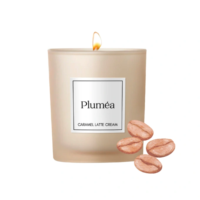 Świeca sojowa CARAMEL LATTE CREAM