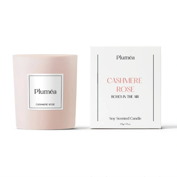 Świeca sojowa CASHMERE ROSE