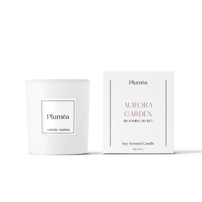 Świeca sojowa AURORA GARDEN