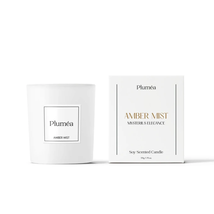 Świeca sojowa AMBER MIST