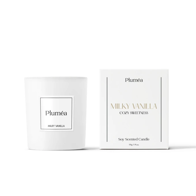 Świeca sojowa MILKY VANILLA