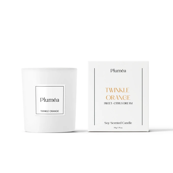 Świeca sojowa TWINKLE ORANGE