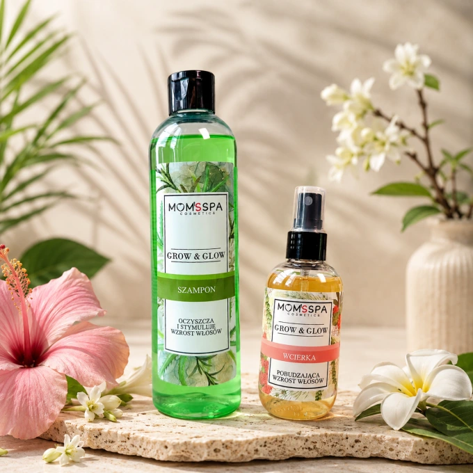 Zestaw SZAMPON i WCIERKA Grow&Glow