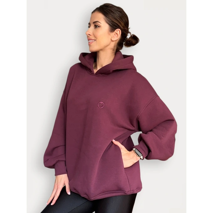 Bluza oversize MYSTIC PLUM