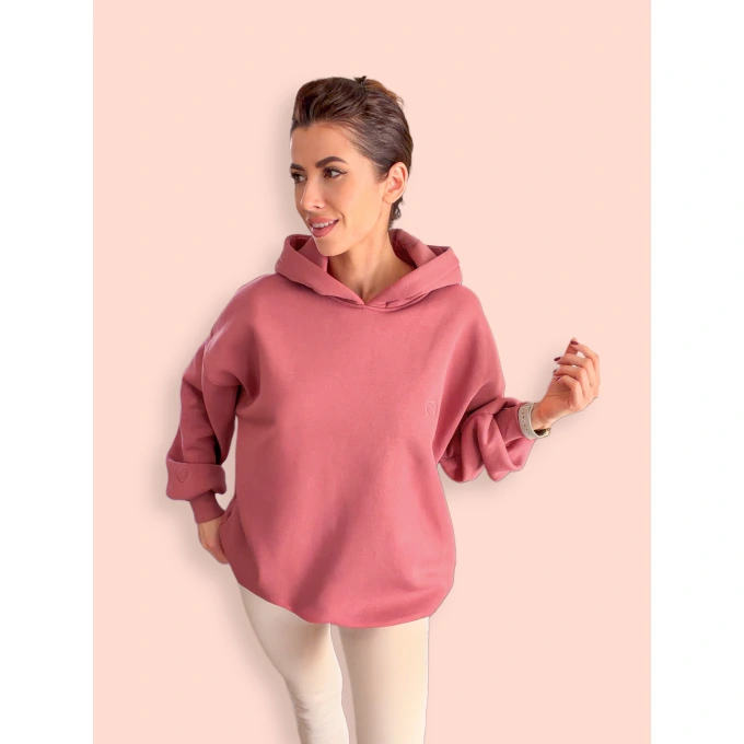Bluza oversize LOVE ROSE