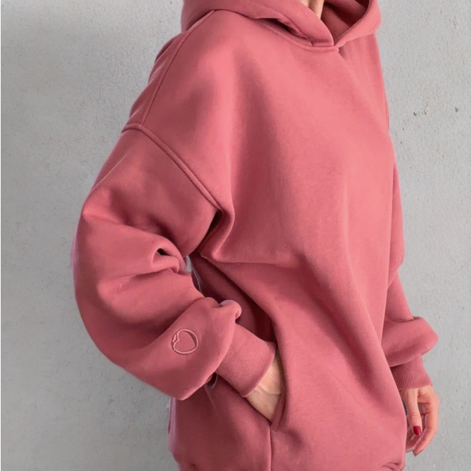 Bluza oversize LOVE ROSE