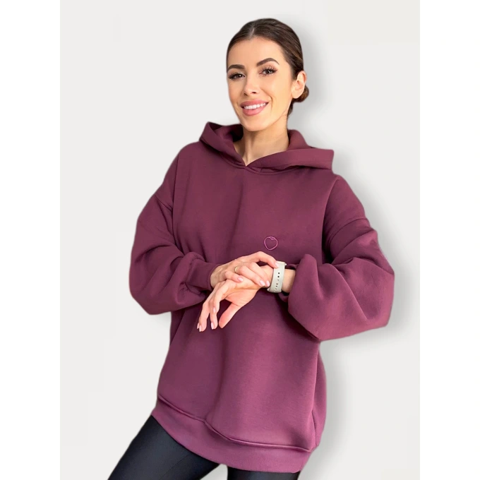 Bluza oversize - MYSTIC PLUM