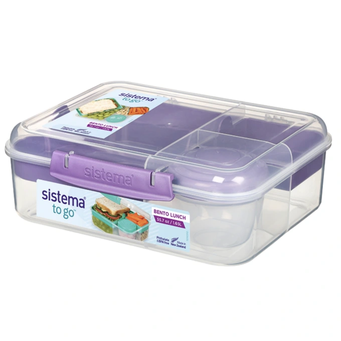 Pojemnik Bento Lunch To Go 1.65L fioletowy