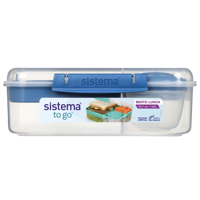 Pojemnik Bento Lunch To Go 1.65L niebieski