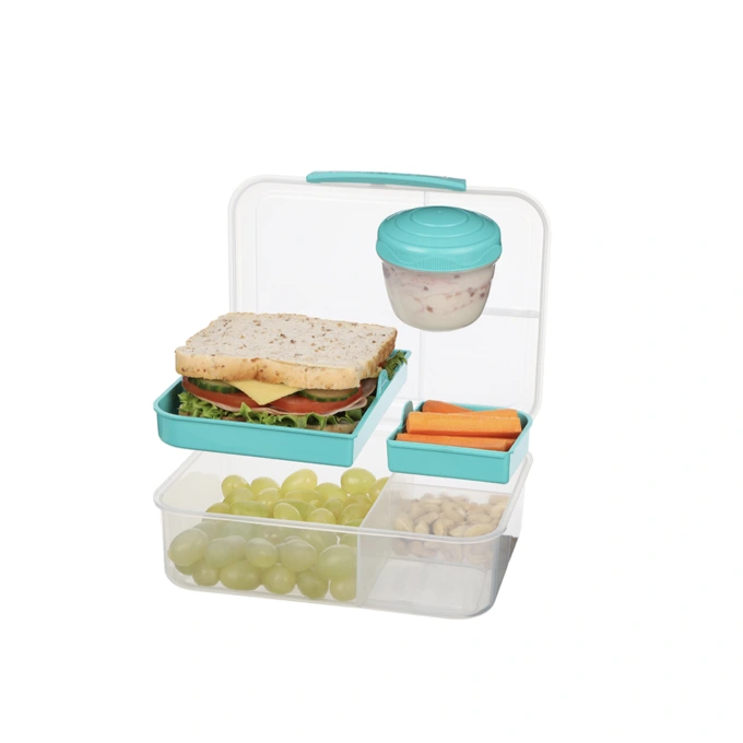 Pojemnik Bento Lunch To Go 1.65L cały niebieski