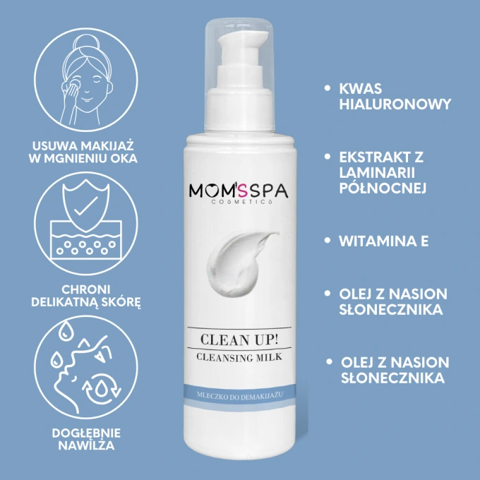 Mleczko oczyszczające CLEAN UP! - 200 ml