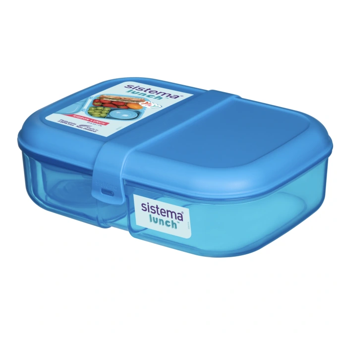 Pojemnik Ribbon Lunch 1.1L cały niebieski