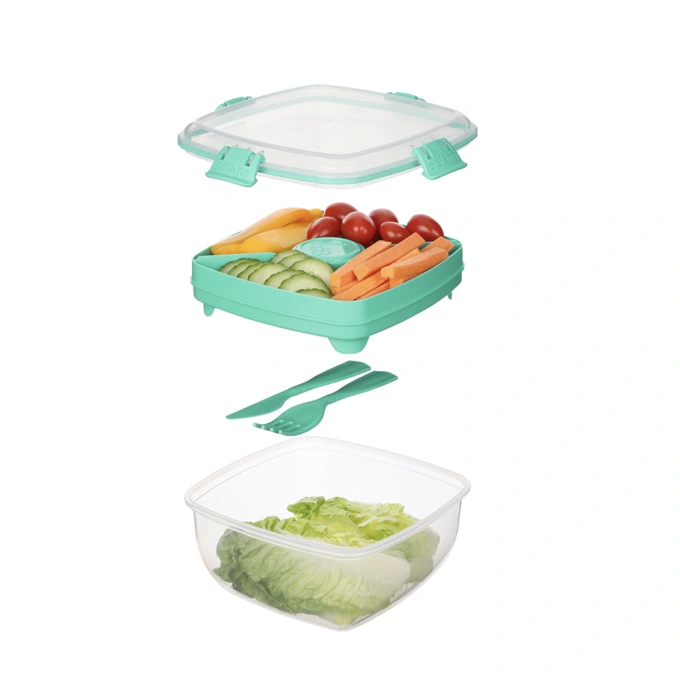 Pojemnik Sałatka To Go 1.1L niebieski