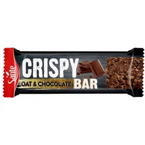 Crispy Bar Baton Owsiany z Czekoladą 40g