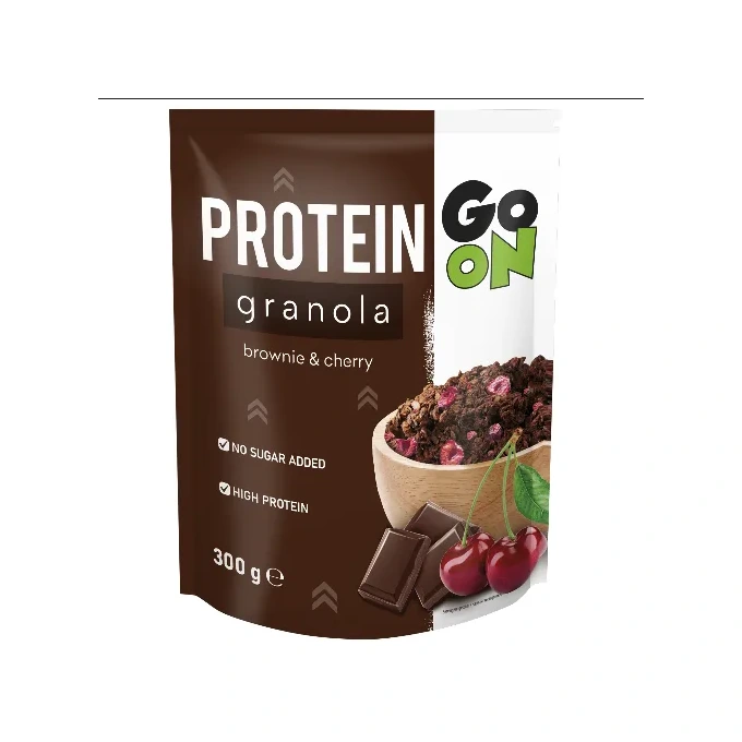 Granola Proteinowa Brownie Wiśnia 300g