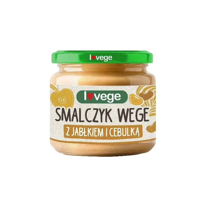 Smalczyk Wegański z Jabłkiem i Cebulką 175g