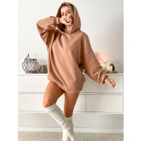 Bluza oversize - SWEET CARAMEL