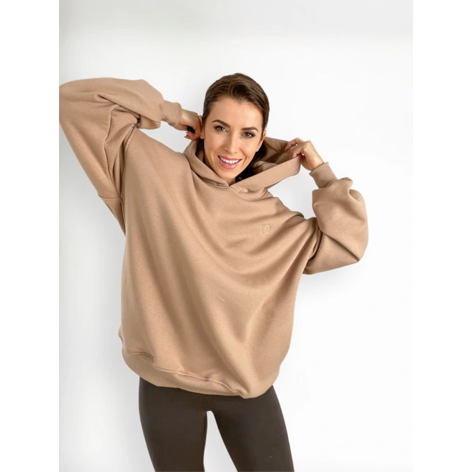 Bluza oversize - CAFFE LATTE - NOWOŚĆ