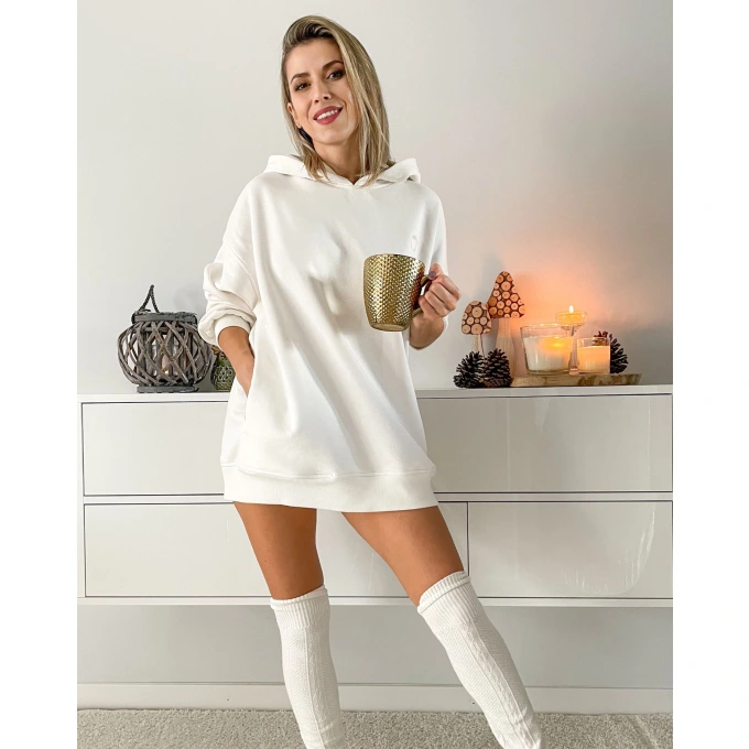 Bluza oversize - SOFT VANILLA
