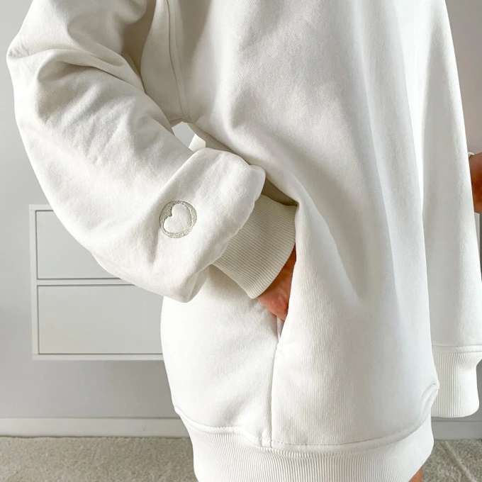Bluza oversize - SOFT VANILLA
