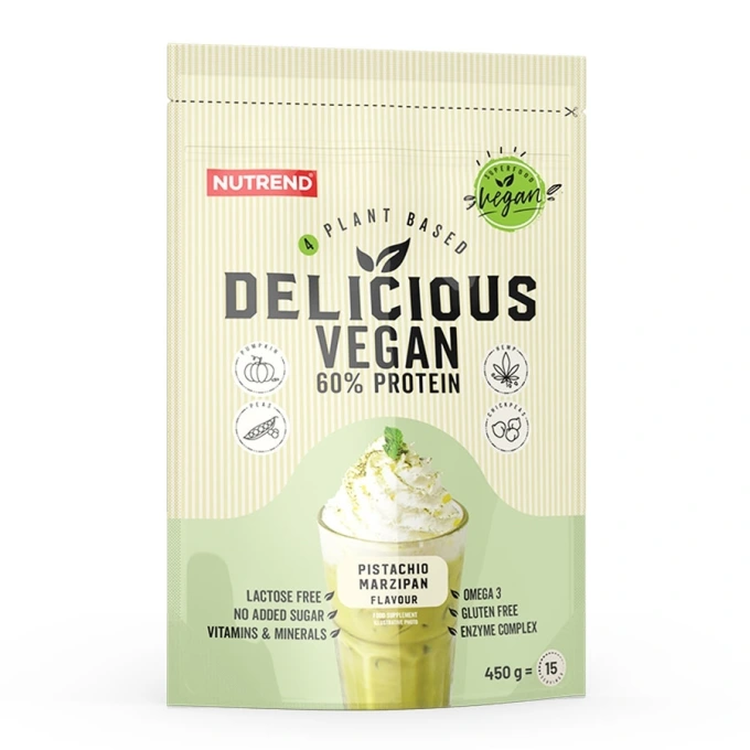 Delicious Vegan Protein - pistacja+marzepan