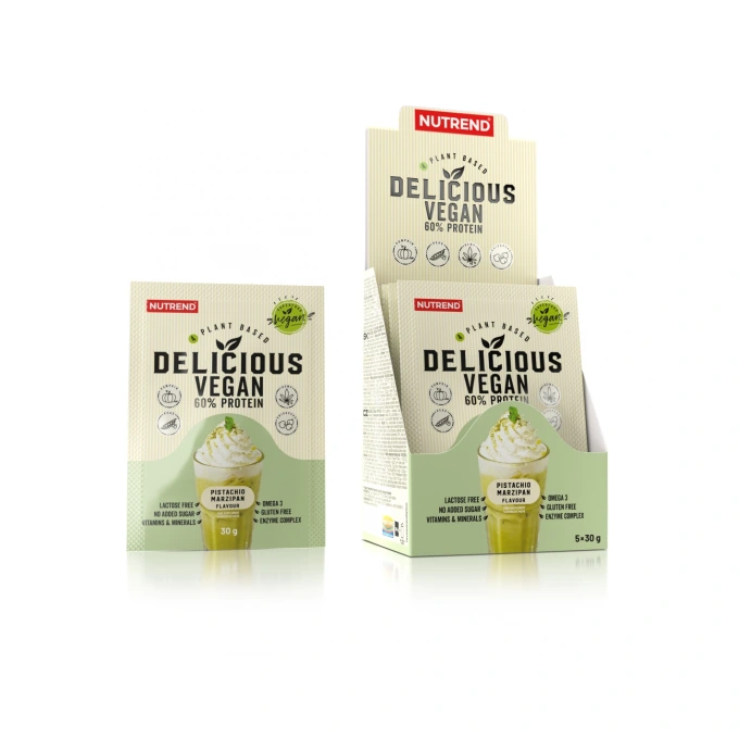 Delicious Vegan Protein - pistacja+marzepan